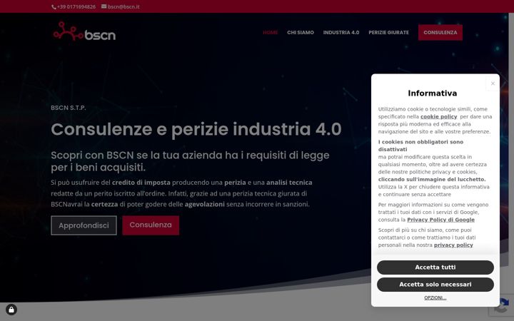 Screenshot of bscn.it
