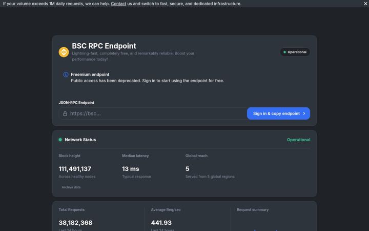 Screenshot of bscrpc.com
