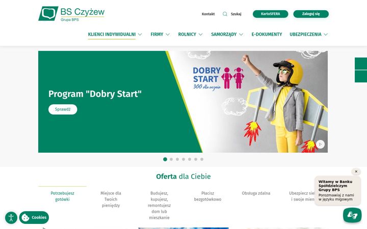 Screenshot του bsczyzew.pl