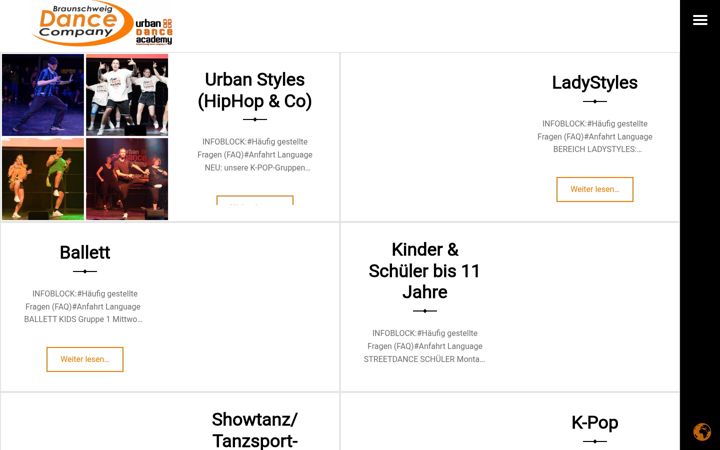 Screenshot of bsdc.de