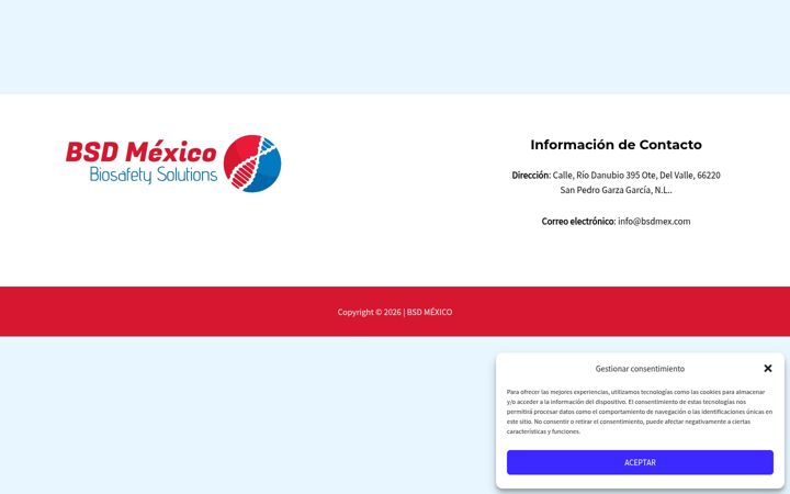 Screenshot of bsdmex.com