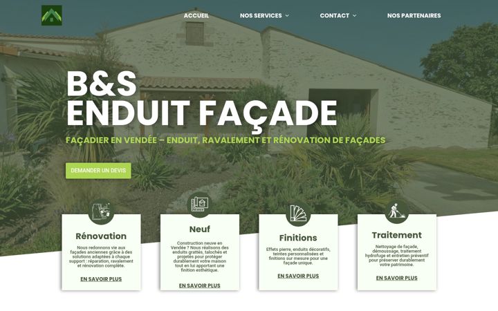 Screenshot του bsenduitfacade.fr