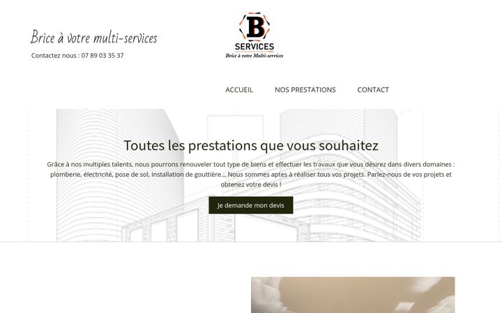 Screenshot of bservices30.fr