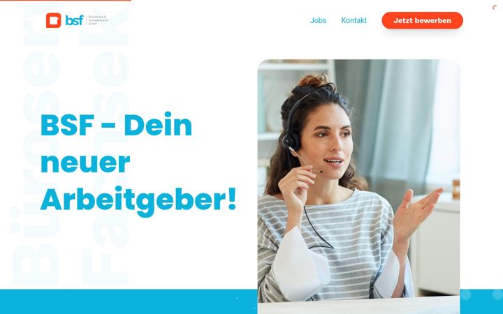 Screenshot of bsfservice.de