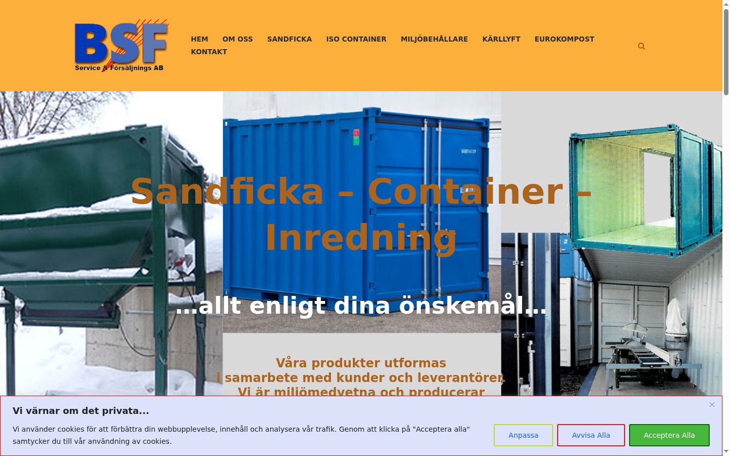 Sutikimo reklamjuostės, rodytos prieš bet kokią sąveiką, ekrano kopija