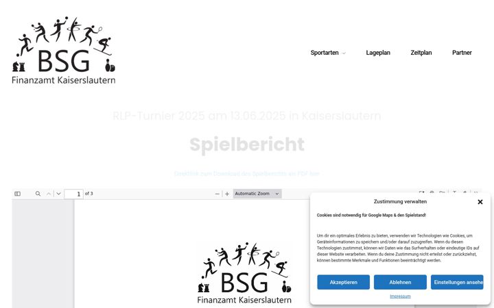 Ekraanipilt saidist bsg-kl.de