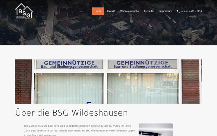 Screenshot of bsg-wildeshausen.de