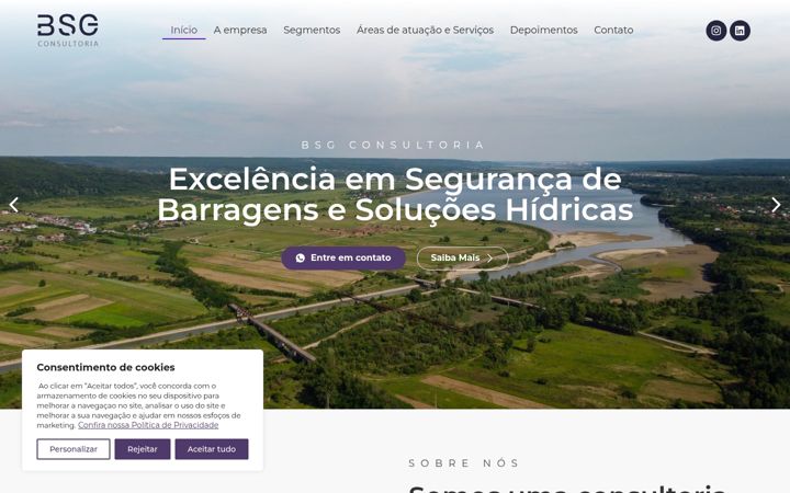 Screenshot von bsgconsultoria.com.br