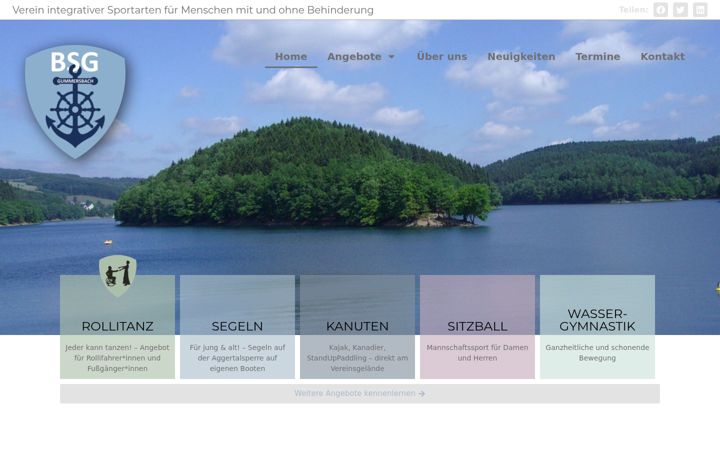 Screenshot of bsggummersbach.de