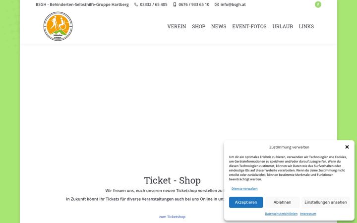 Screenshot of bsgh.at