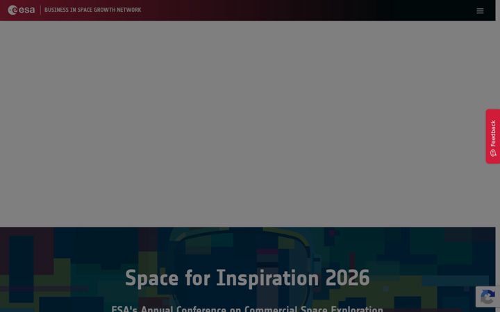 Screenshot of bsgn.esa.int