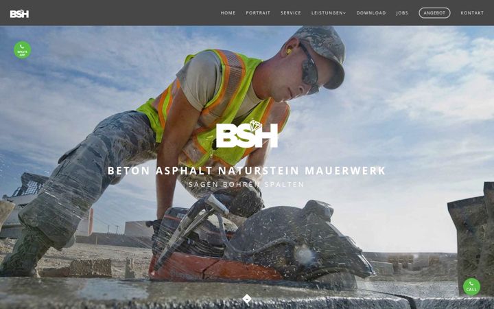 Screenshot of bsh-betonbohren.de