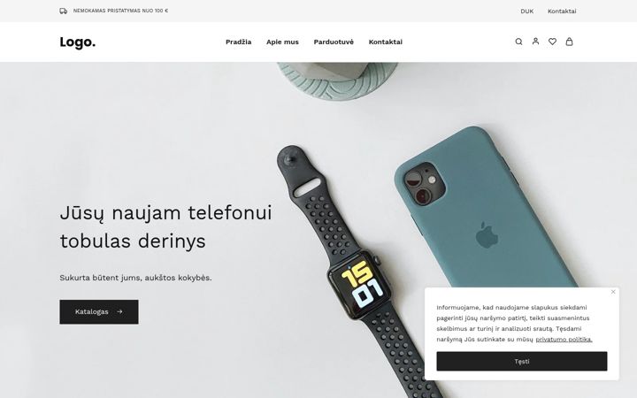 Screenshot of bshine.eu