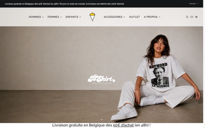 Screenshot of bshirt.rocks