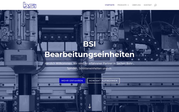 Screenshot of bsi-industry.de
