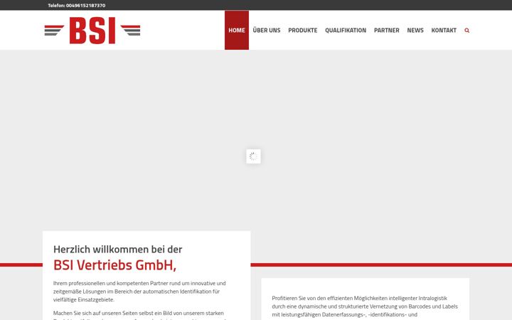 Screenshot of bsivertrieb.de