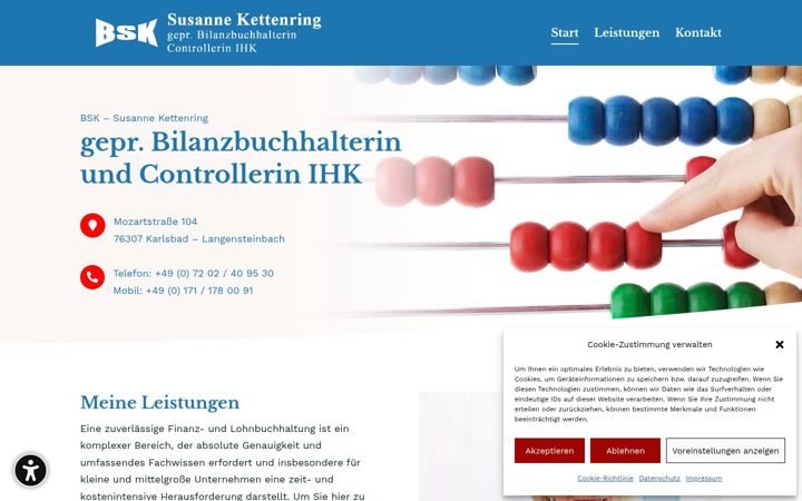 Screenshot of bsk-kettenring.de