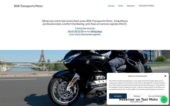 Screenshot του bsk-transportsmoto.fr