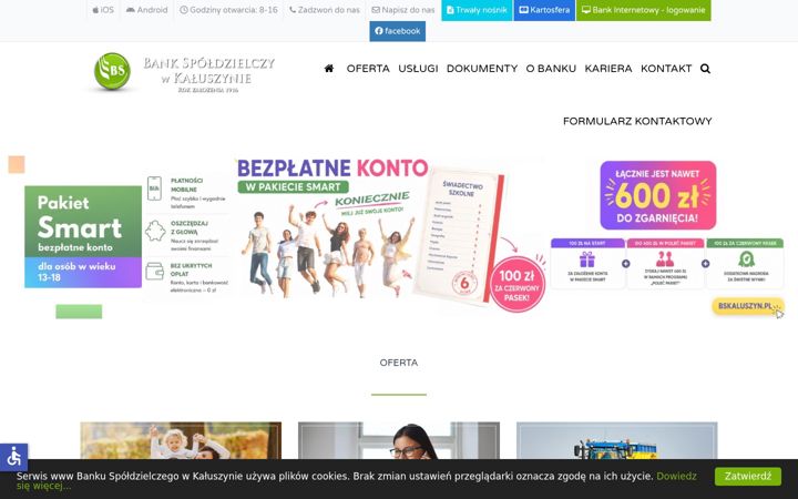 Screenshot του bskaluszyn.pl