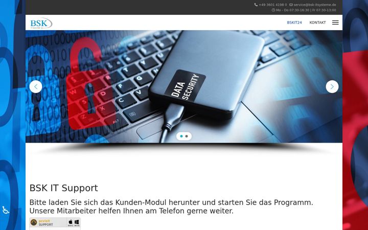 Screenshot of bskit.de