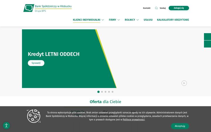 Screenshot of bsklobuck.pl