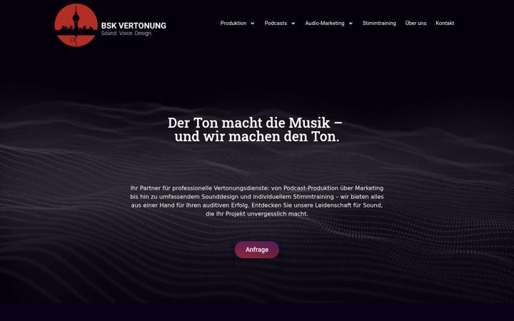 Screenshot of bskmedia.de