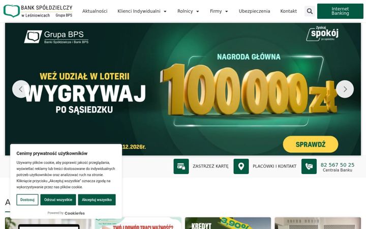 Screenshot του bslesniowice.pl