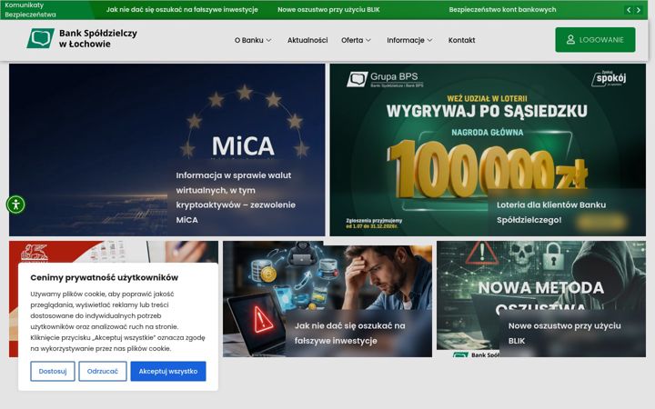 Screenshot του bslochow.pl