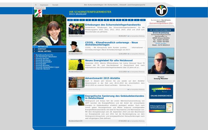Skärmbild av bsm-bramkamp.de