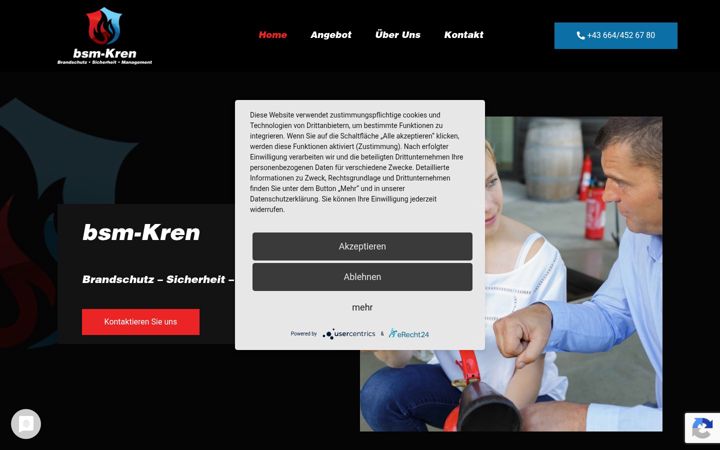 Screenshot of bsm-kren.at