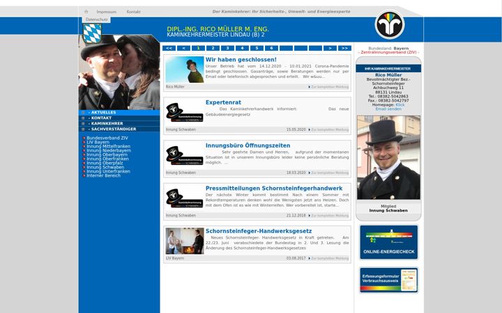 Screenshot ta' bsm-ricomueller.de