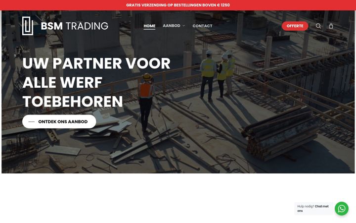 Zrzut ekranu bsm-trading.be