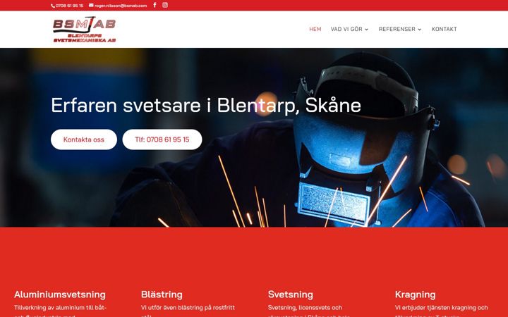 Screenshot of bsmab.com