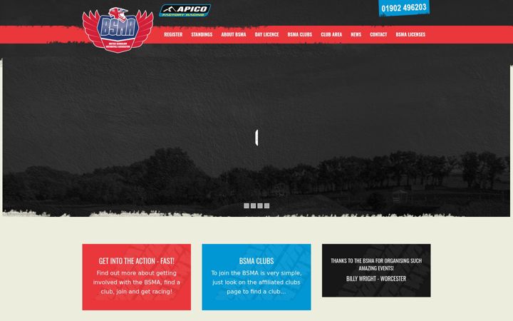 Screenshot of bsmamx.co.uk