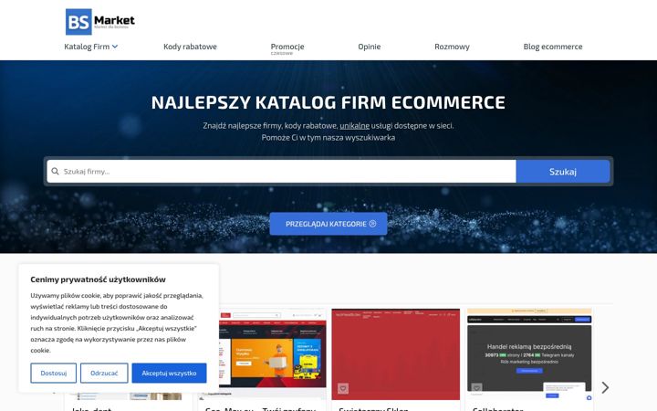 Screenshot of bsmarket.pl