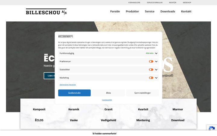 Screenshot of bsmarmor.dk