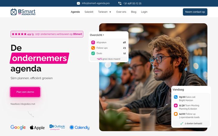 Screenshot of bsmart-agenda.pro
