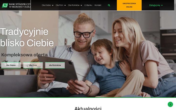 Screenshot of bsniedrzwicaduza.pl