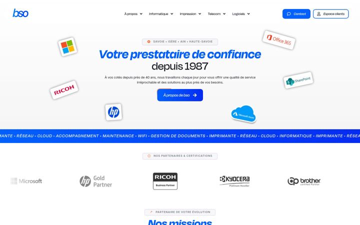 Screenshot of bso-savoie.com