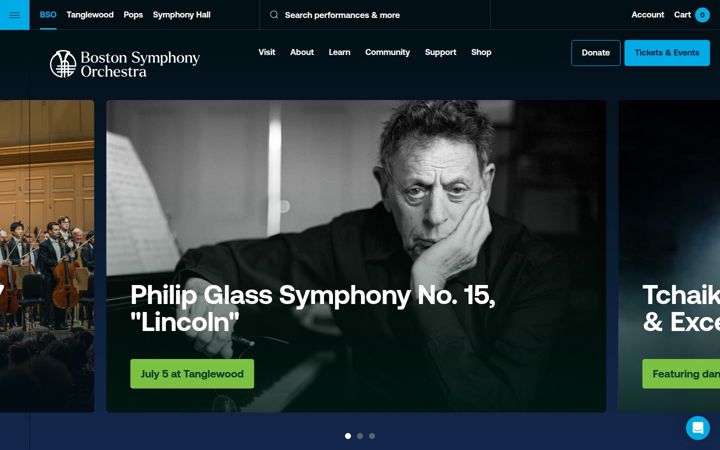Screenshot of bso.org