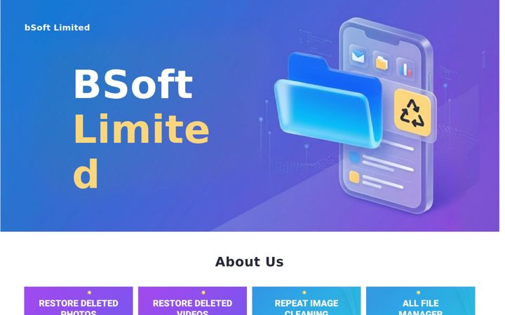 Screenshot of bsofttreasure.com