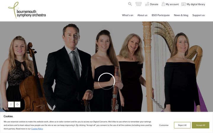 Screenshot of bsolive.com