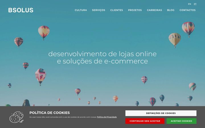 Screenshot of bsolus.pt