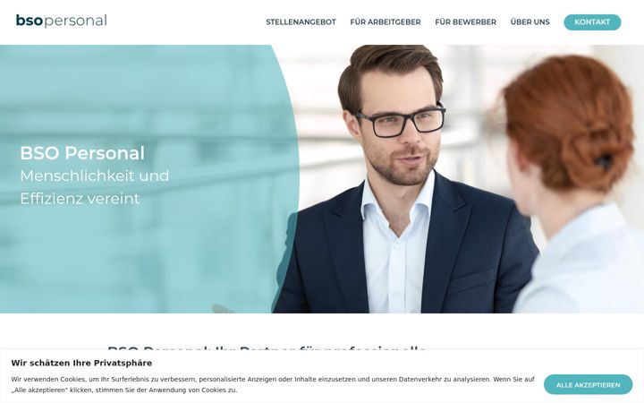 Screenshot of bsopersonal.ch