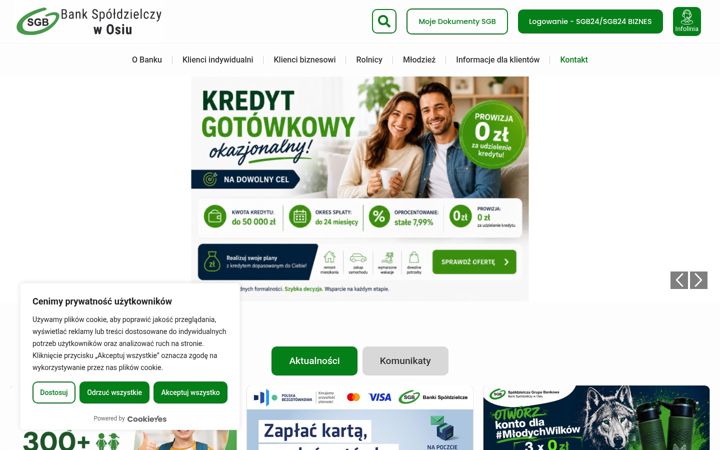 Screenshot of bsosie.pl