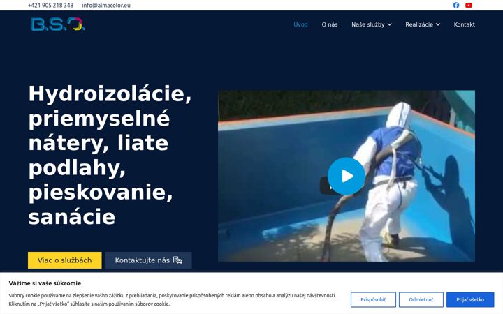 Screenshot of bsosro.sk