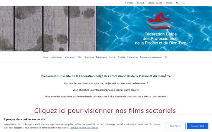 Screenshot of bspa.be