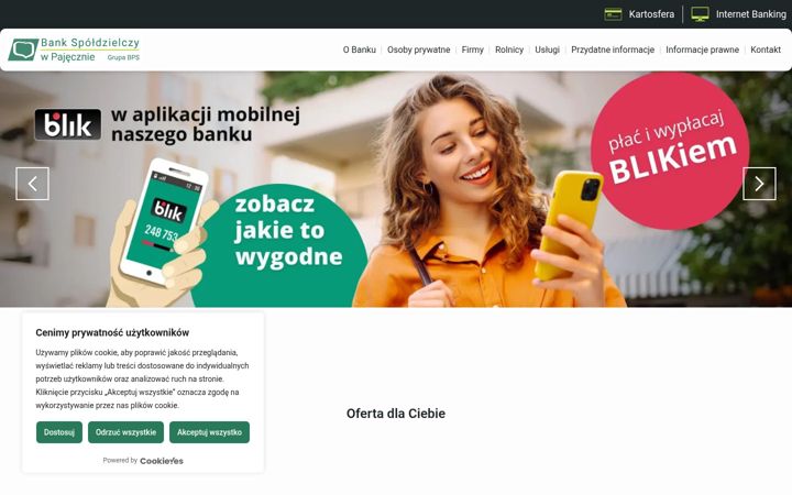 Screenshot of bspajeczno.pl