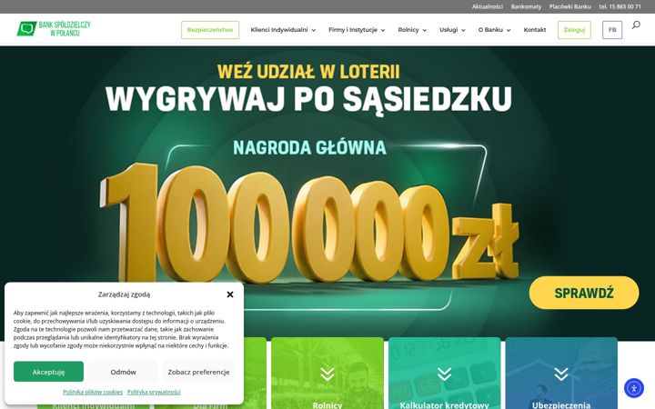Screenshot του bspolaniec.pl