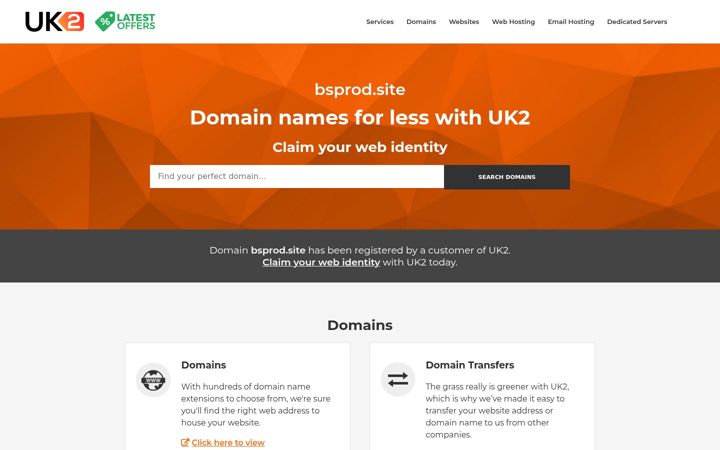 Screenshot of bsprod.site